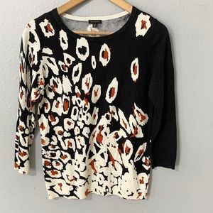 Talbots Cheetah Print Women’s Sweater